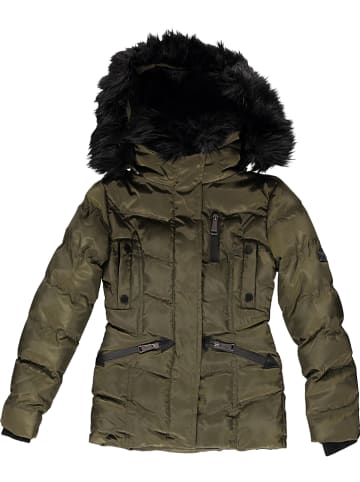 Geographical Norway Kurtka zimowa "Doctor" w kolorze khaki