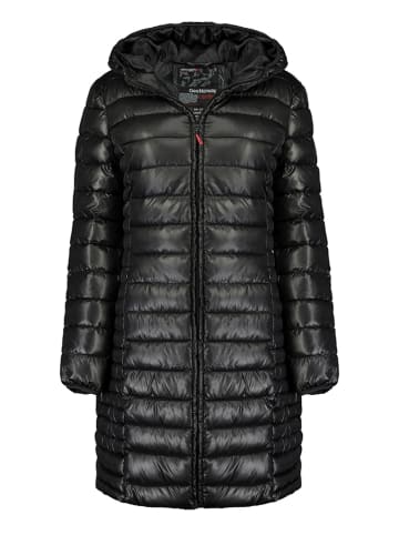 Geographical Norway Płaszcz pikowany "Annecy" w kolorze czarnym