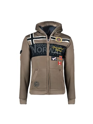 Geographical Norway Bluza "Garadock" w kolorze jasnobrązowym