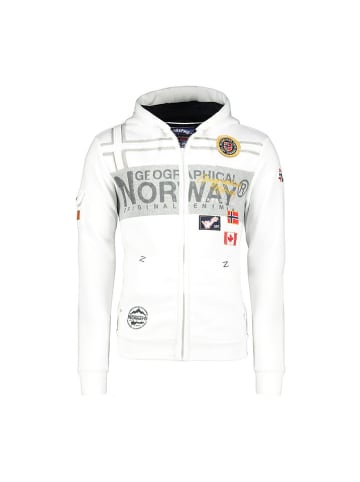 Geographical Norway Sweatvest "Garadock" wit