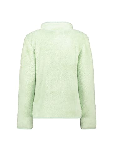 Geographical Norway Kurtka polarowa "Precious" w kolorze jasnozielonym