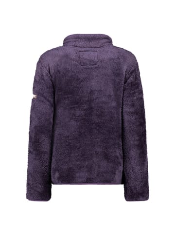 Geographical Norway Kurtka polarowa "Precious" w kolorze fioletowym