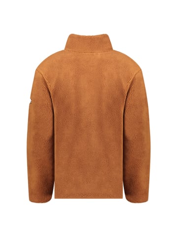 Geographical Norway Kurtka polarowa "Urock" w kolorze karmelowym