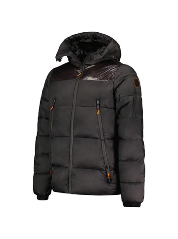 Geographical Norway Steppjacke "Bayou" in Schwarz