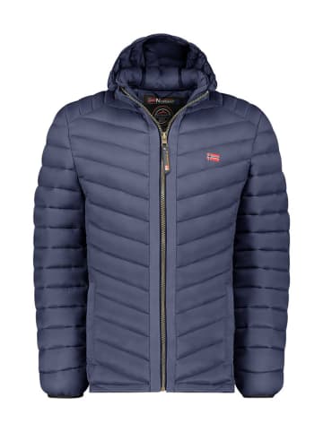 Geographical Norway Kurtka pikowana "Carliti" w kolorze granatowym