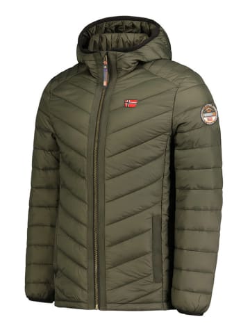 Geographical Norway Steppjacke "Carliti hood" in Khaki