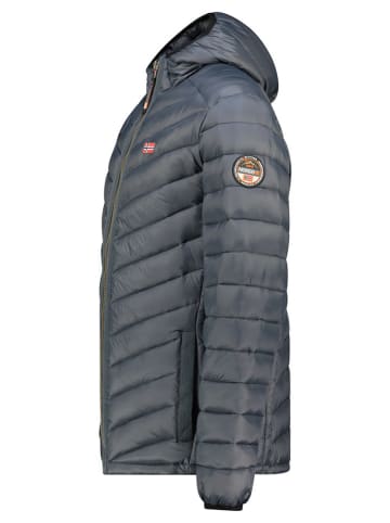 Geographical Norway Steppjacke "Carliti hood" in Grau