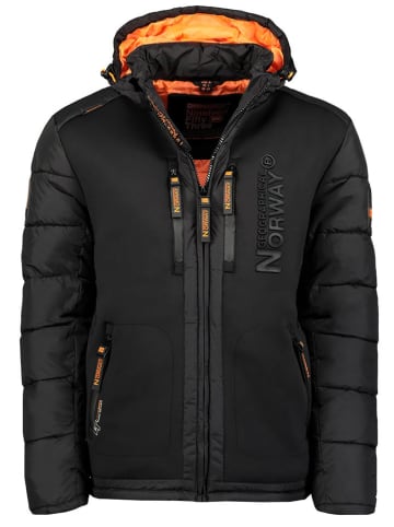 Geographical Norway Winterjacke "Beachwood" in Schwarz