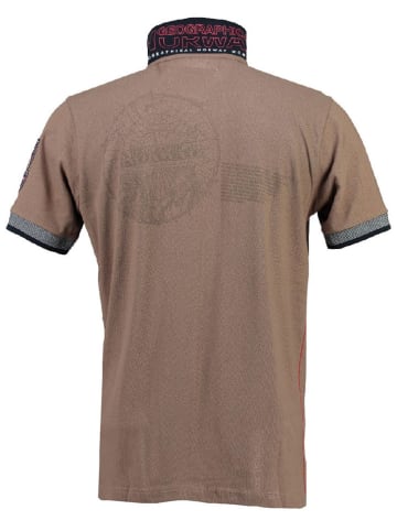 Geographical Norway Poloshirt "Kantibe" in Braun