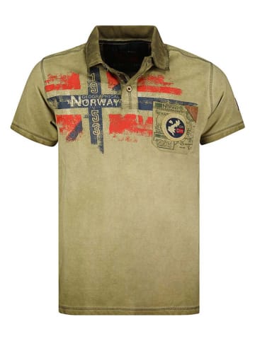 Geographical Norway Poloshirt "Kamo" in Khaki