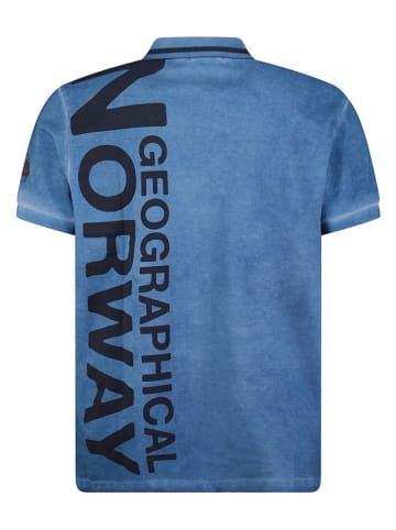 Geographical Norway Poloshirt in Blau
