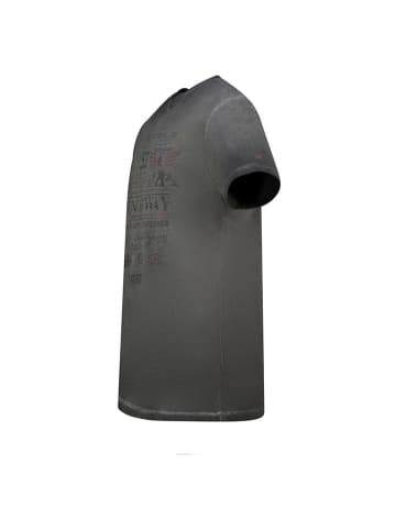 Geographical Norway Koszulka "Jorick" w kolorze antracytowym