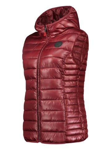 Geographical Norway Kamizelka pikowana "Annecy" w kolorze czerwonym