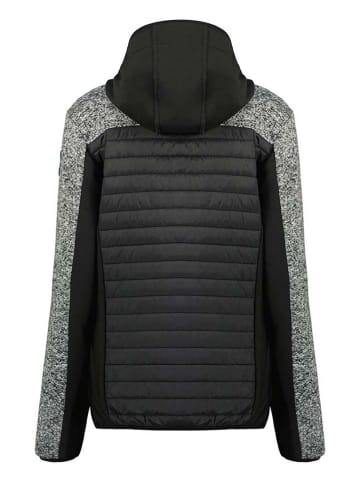 Geographical Norway Fleece vest "Taquese" zwart/grijs