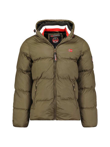 Geographical Norway Kurtka pikowana "Ancelo" w kolorze khaki