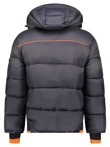 Geographical Norway Doorgestikte jas "Calix" antraciet