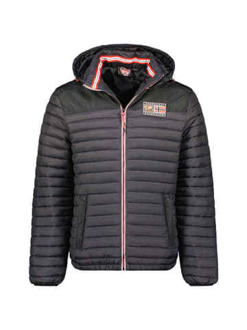 Geographical Norway Steppjacke "Adalmo" in Schwarz