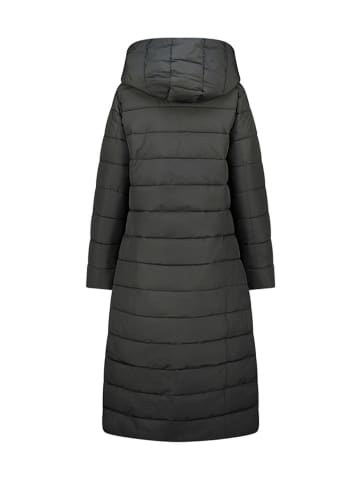 Geographical Norway Doorgestikte mantel "Constance" zwart