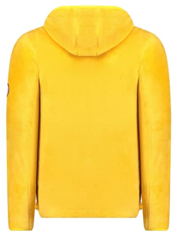 Geographical Norway Kurtka polarowa "Upload" w kolorze żółtym