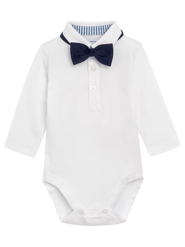 COOL CLUB 2-delige outfit wit/donkerblauw