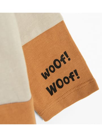 COOL CLUB Koszulka w kolorze beżowo-jasnobrązowym