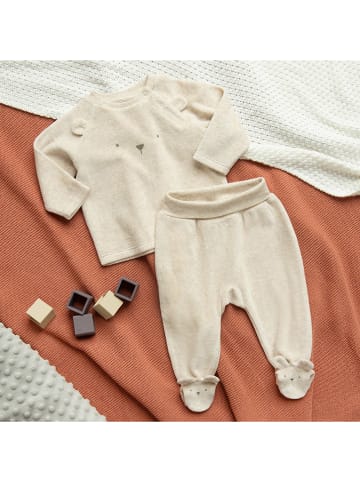 COOL CLUB 2-częściowy zestaw w kolorze kremowym