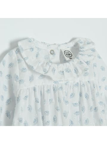 COOL CLUB Romper wit/lichtblauw