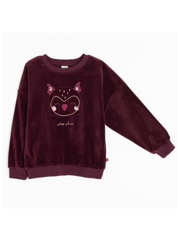 COOL CLUB Sweatshirt in Dunkelrot