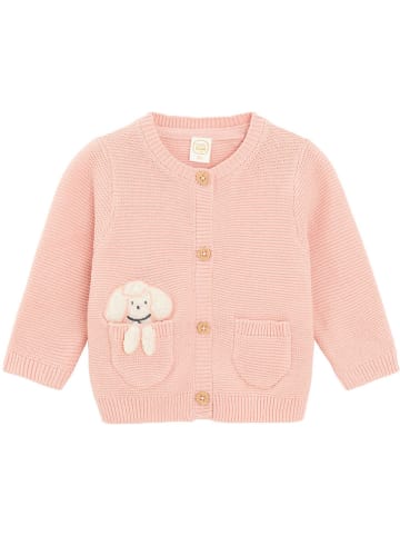 COOL CLUB Kardigan w kolorze jasnoróżowym