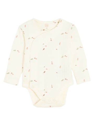 COOL CLUB 2er-Set: Bodys in Creme/ Grün