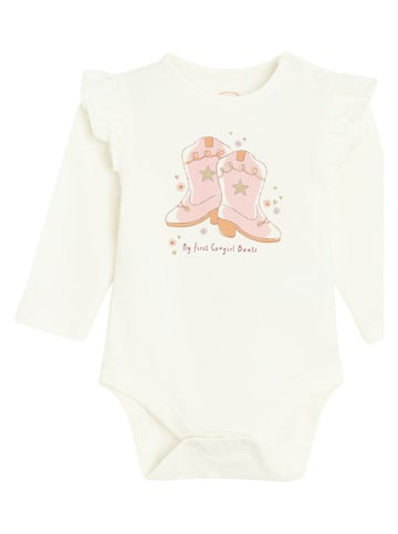 COOL CLUB 2er-Set: Bodys in Weiß/ Rosa