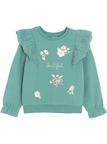 COOL CLUB Bluza w kolorze turkusowym