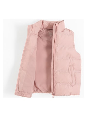 COOL CLUB Doorgestikte bodywarmer lichtroze