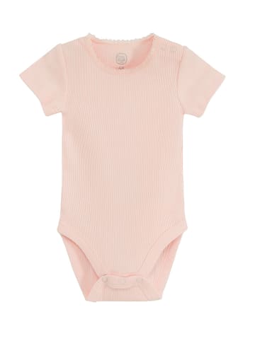 COOL CLUB 2-delige set: rompers lichtroze/wit