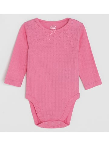 COOL CLUB Body (3 szt.) w kolorze jasnoróżowo-różowo-białym