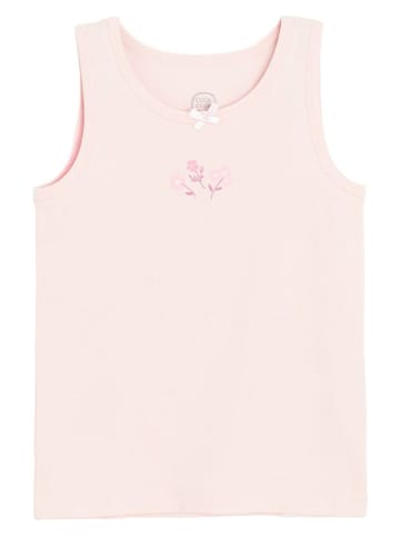 COOL CLUB 3-delige set: hemdjes crème/lichtroze