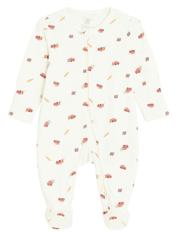 COOL CLUB 2-delige set: rompers wit/donkerblauw