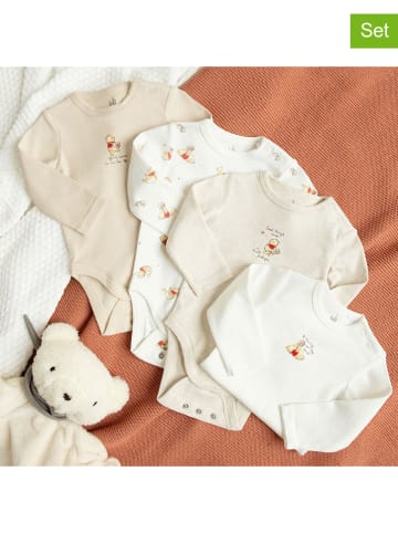 COOL CLUB Body (4 szt.) w kolorze beżowo-białym