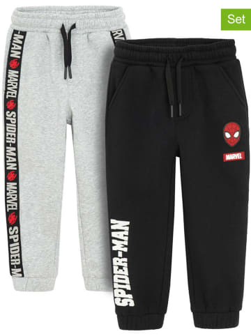 COOL CLUB 2-delige set: sweatbroeken zwart/grijs