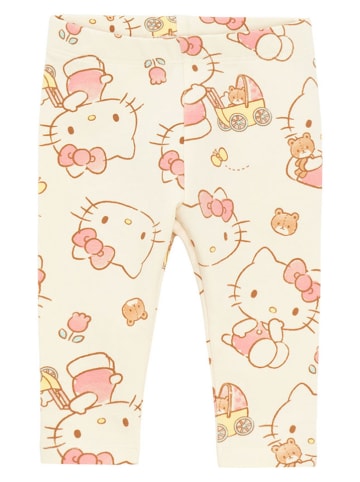 COOL CLUB Legginsy w kolorze kremowym