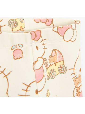 COOL CLUB Legginsy w kolorze kremowym