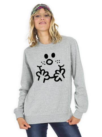 WOOOP Bluza w kolorze szarym