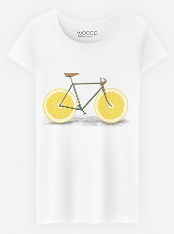 WOOOP Shirt "Zest" in Weiß