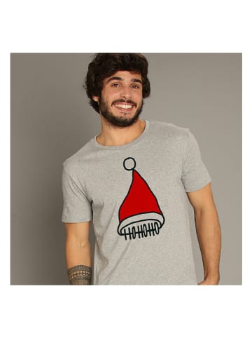 WOOOP Shirt "Ho Ho Ho" in Grau
