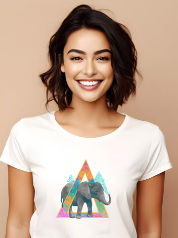 WOOOP Shirt "Elephant" wit