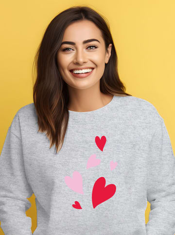 WOOOP Sweatshirt in Grau