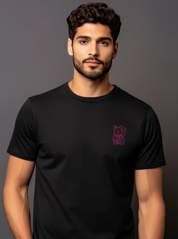 WOOOP Shirt in Schwarz