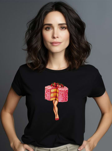 WOOOP Shirt "Hot Cakes" zwart