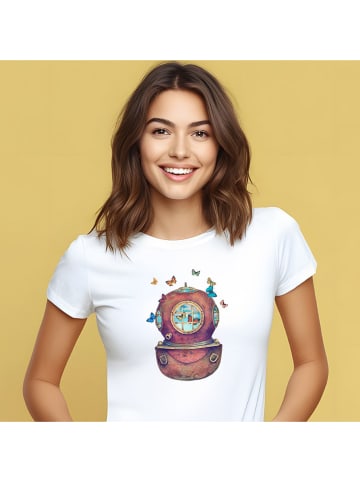 WOOOP Shirt "Inner space square" wit