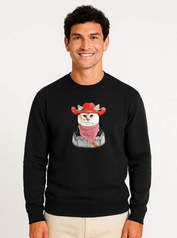 WOOOP Sweatshirt in Schwarz